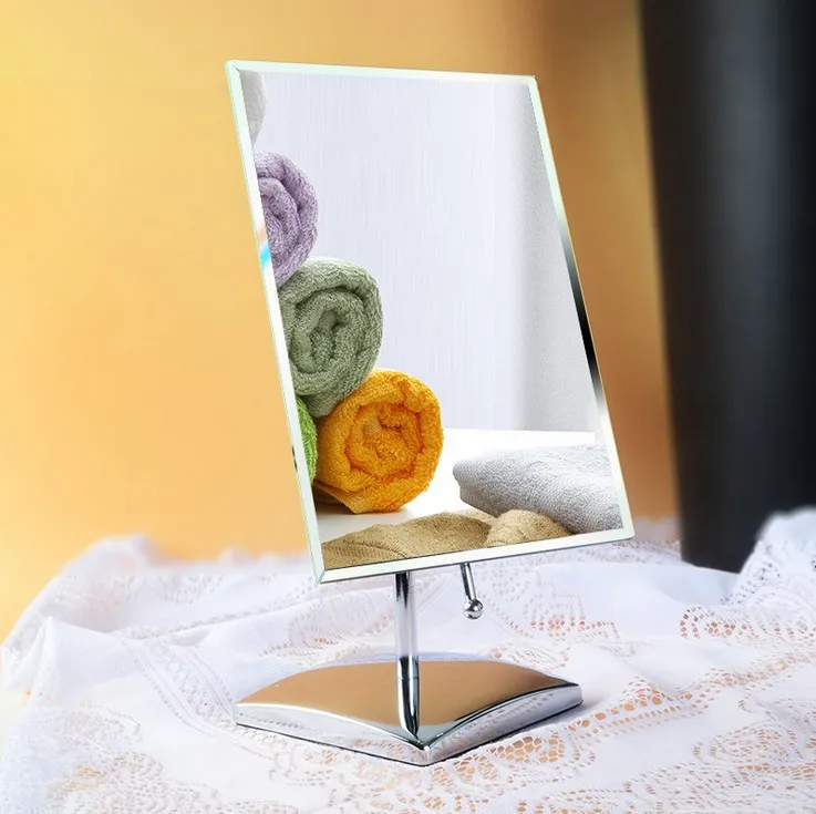 

360 Degree Rotation Make Up Mirror Cosmetic Folding Portable Makeup Tool