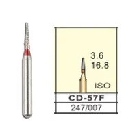 12 шт. Стоматологическая Алмазная FG 1,6 мм Детская стоматология Dia-burs Для NSK KAVO style воздушная турбина CD-55F, CD-56F, CD-57F, CD-58F, CD-59F