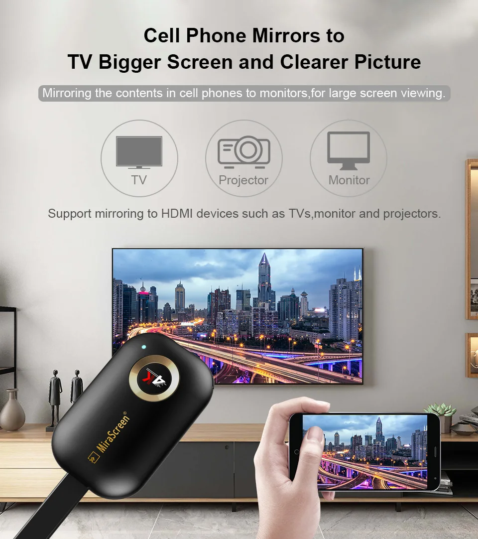 Mirascreen G9 Плюс 2,4G/5,8G 4 K Беспроводной HDMI Wifi Дисплей ключ зеркального Miracast Airplay DLNA приемник для Android iOS