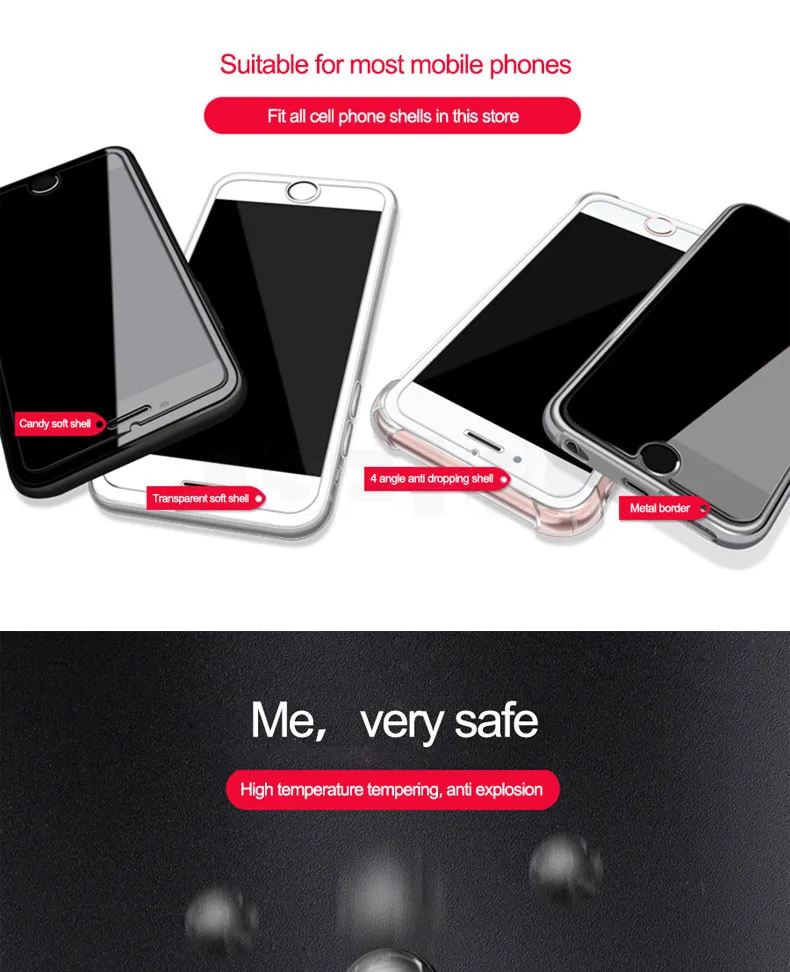 9H 0,22 мм закаленное стекло для iPhone 8 7 6 6 S 5 S5 SE защита экрана жесткое стекло для iPhone 6 S 7 8 Plus защитная пленка