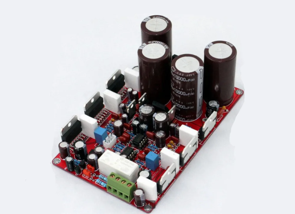 

TDA7293+NE5532 In Parallel two-channel Stero Power Amplifier Board (250W * 2)
