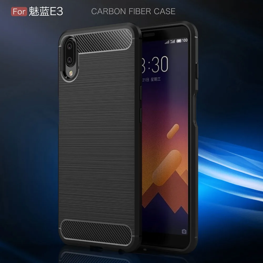 Чехол из углеволокна крышка 5.99For Meizu E3 чехол для Meilan Note Mblu M851Q M851M телефона лента на