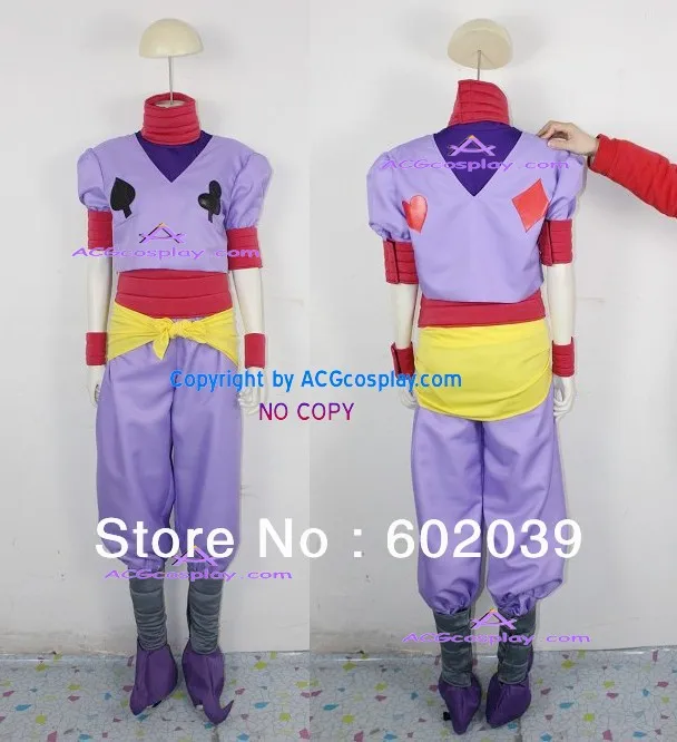

Hunter X Hunter Hisoka Cosplay Costume include boots cover