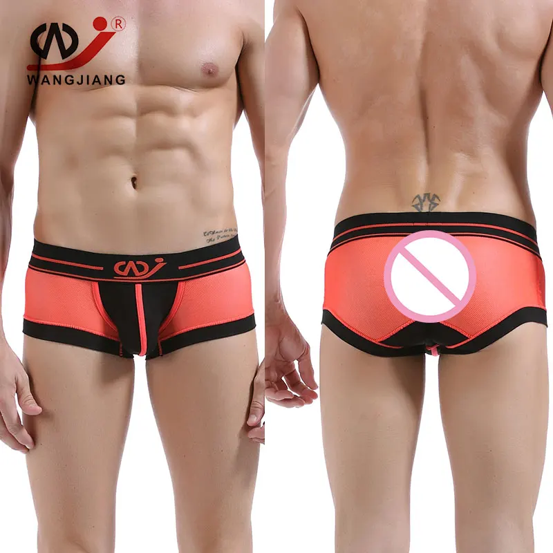 Мужское Прозрачное нижнее белье WJ сексуальное для геев 3 шт./лот 2017 PJ|underwear men|underwear