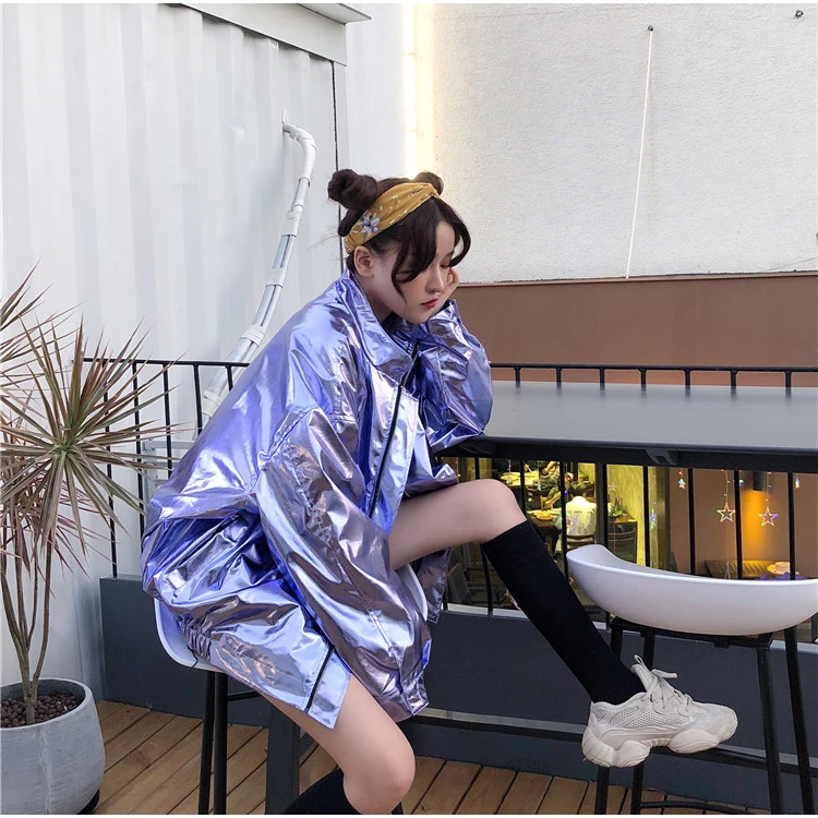 Plegie Harajuku Женская куртка большого размера, весна-осень, Новое поступление, верхняя одежда, пальто в стиле хип-хоп, уличная одежда, свободные BF стильные куртки