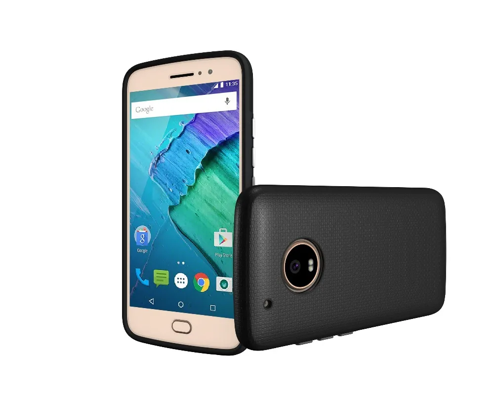 10 шт. в упаковке ударопрочный нескользящий Силиконовый чехол для Moto G5 Plus/G5S G5S