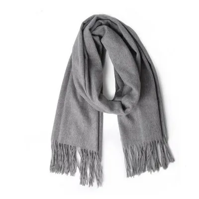 Elegant Gray Men's Scarf Winter Faux Cashmere Male Scarves Black Navy Men's Scarfs Classic Plaid Scarf for Men Red Women Tippet 