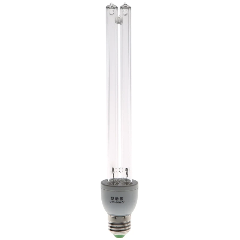 20W E27 AC 220V UV светильник UVC ультрафиолетовая дезинфекция озона стерилизации лампы