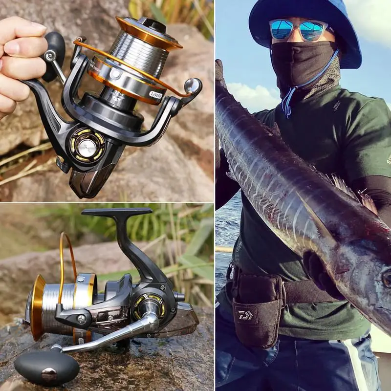 

FDDL 5000-9000 Size Metal Fishing Reel Carp Molinete Reel Shimano 12+1 Ball Bearings Big Trolling Fishing Reels Feeder