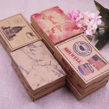 

50pcs Hotsale Mult Designs printed gift box Diy handmade love wedding favor box gift package&Soap Box Baby Shower