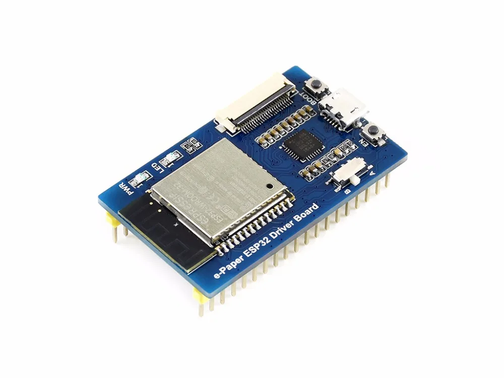 

Universal e-Paper Raw Panel Driver Board, ESP32 WiFi / Bluetooth Wireless supports various Waveshare SPI e-Paper raw panels