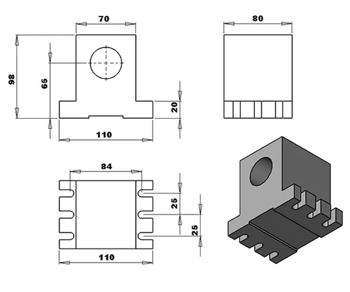 [ ЕС] K12-100mm 4 кулачковый патрон 100 мм CNC 4-я ось(aixs, ось вращения) и задняя шток для мини ЧПУ маршрутизатор/Деревообработка гравюр