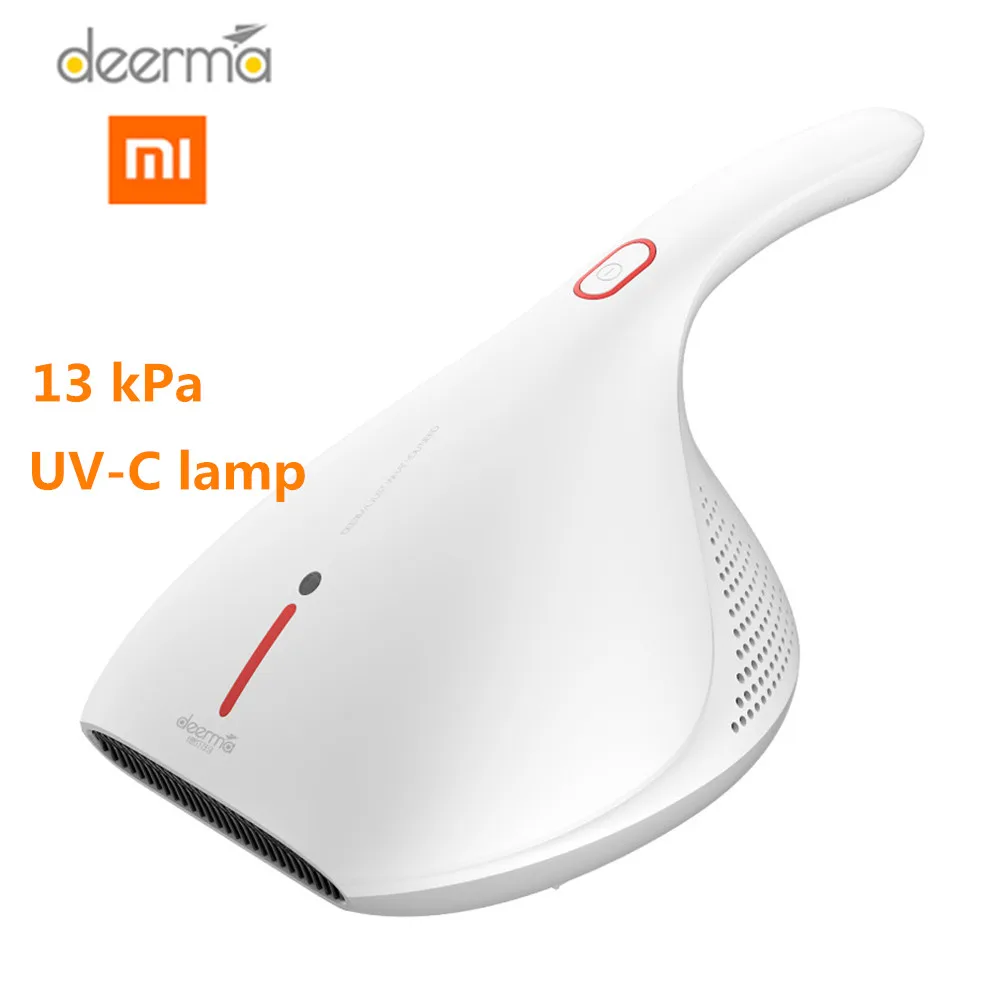 

Deerma Handheld Electric Anti-dust Mites Remover Instrument UV-C Vacuum Cleaner 13 kPa Strong Suction Cleaning Machine