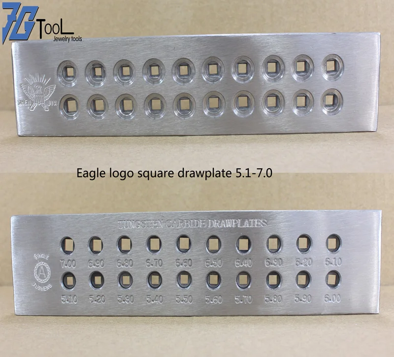 0.55-3.00mm, forma redonda 0.26-4.10mm drawplate do fio