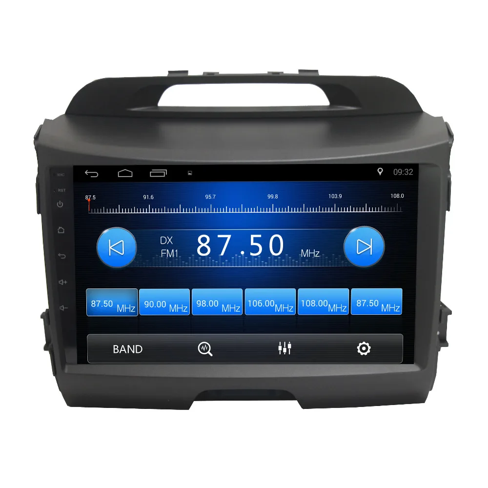 Excellent Nedehe quad core 9 inch Android 8.1 Car DVD player for KIA sportage 2011 2012 2013 2014 2015 gps navigation 2 din car head unit 3