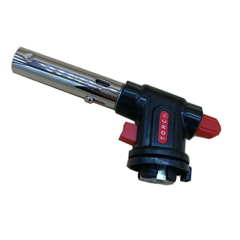 

Portable Butane Flame Gun Welding Gas Torch Survival Autoignition Flamethrower Lighter Gas Burners Outdoor Stove For Camping