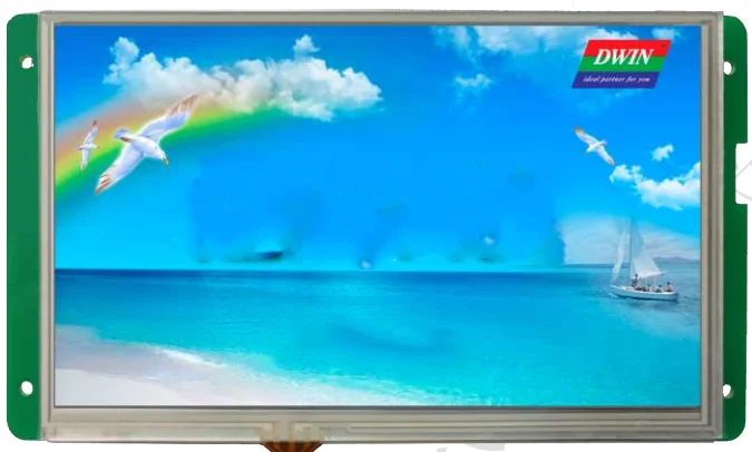 Pаспродажа DMT80480L070_01W DMT80480L070_01WN DMT80480L070_01WT 7 дюймов DWIN последовательного порта экран