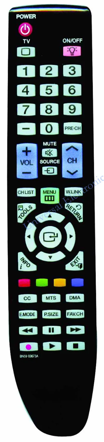 [Оригинальные] Универсальный ТВ дистанционного управления bn59-00673a подходит для Samsung lnt3253h, lnt3253ht lnt4053h lnt4061f, lnt4065f ЖК-дисплей LED ТВ