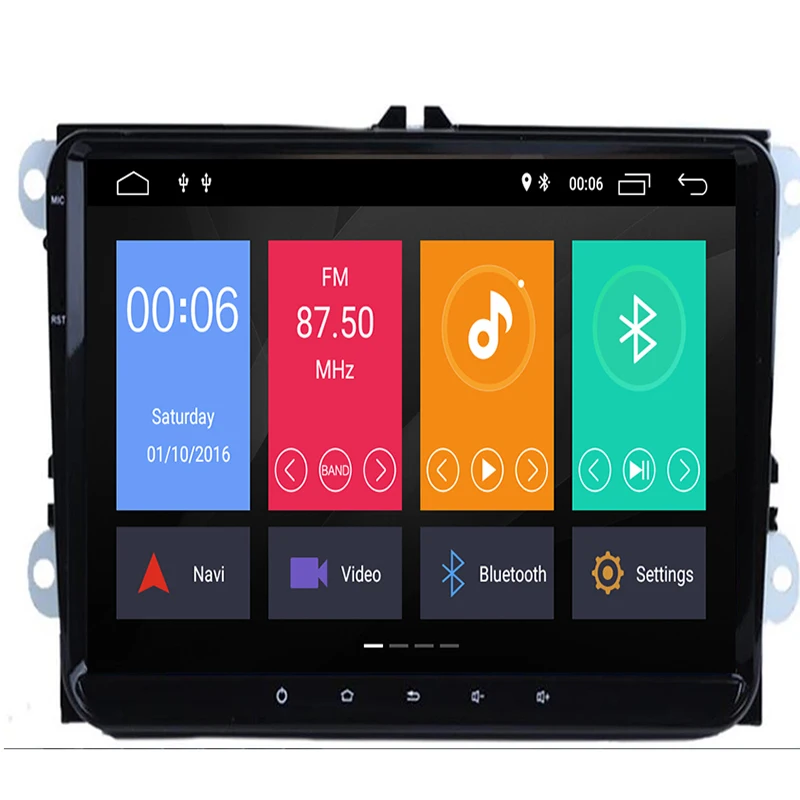 Flash Deal Android 9.0 8 Core PX5 for VW Volkswagen SKODA GOLF 5 Golf 6 POLO PASSAT B5 B6 JETTA TIGUAN Car Multimedia Player DVD Player 1