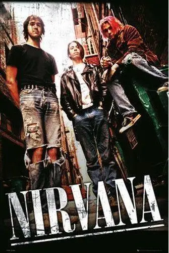 

Nirvana Alley Laneway SILK POSTER Decorative Wall paint 24x36inch