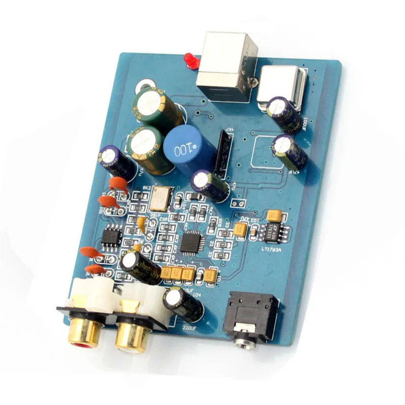 HIFI ES9018K2M SA9023 USB декодер DAC плата внешняя звуковая карта Поддержка 24Bit 92 k для модуля усилителя звука