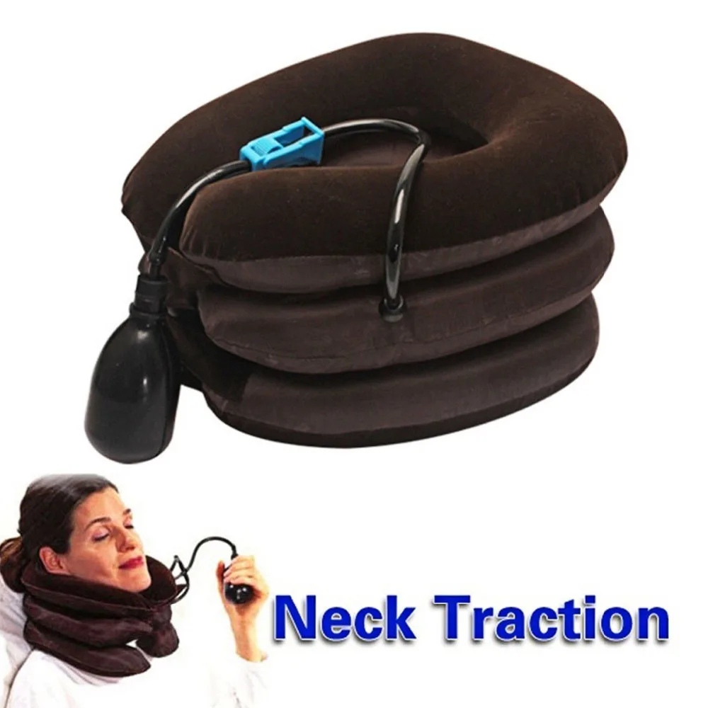 Массажер для шеи бандаж для шеи поддержка шейки шейный воротник вытягивание воздуха усталость Reliever терапевтическое устройство многофункциональный массаж