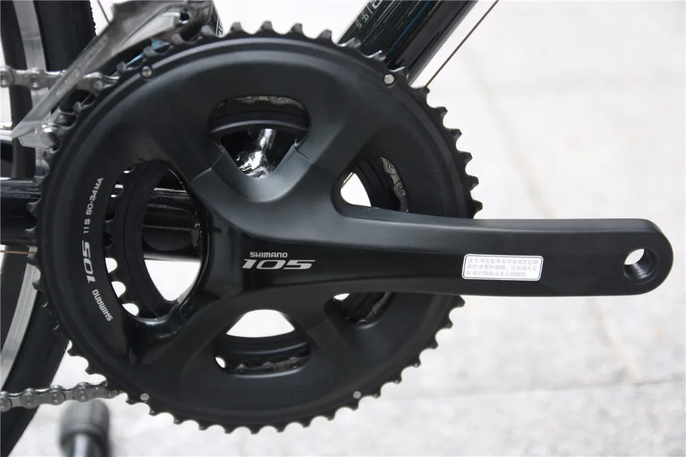 shimano FC 5800 105 11 SPD font b Speed b font Road Double Crankset 50X34 53
