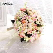 Свадебное платье с цветочным узором