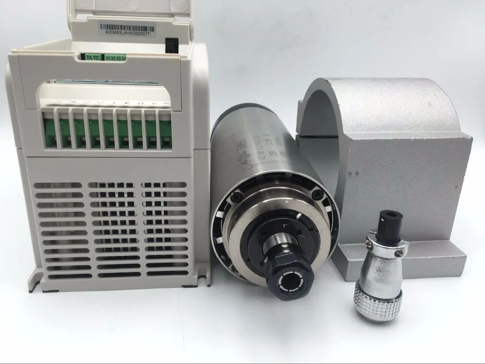 5.5KW 380v Water cooled Spindle Motor Kit ER25 125mm Spindle GDZ125 5.5