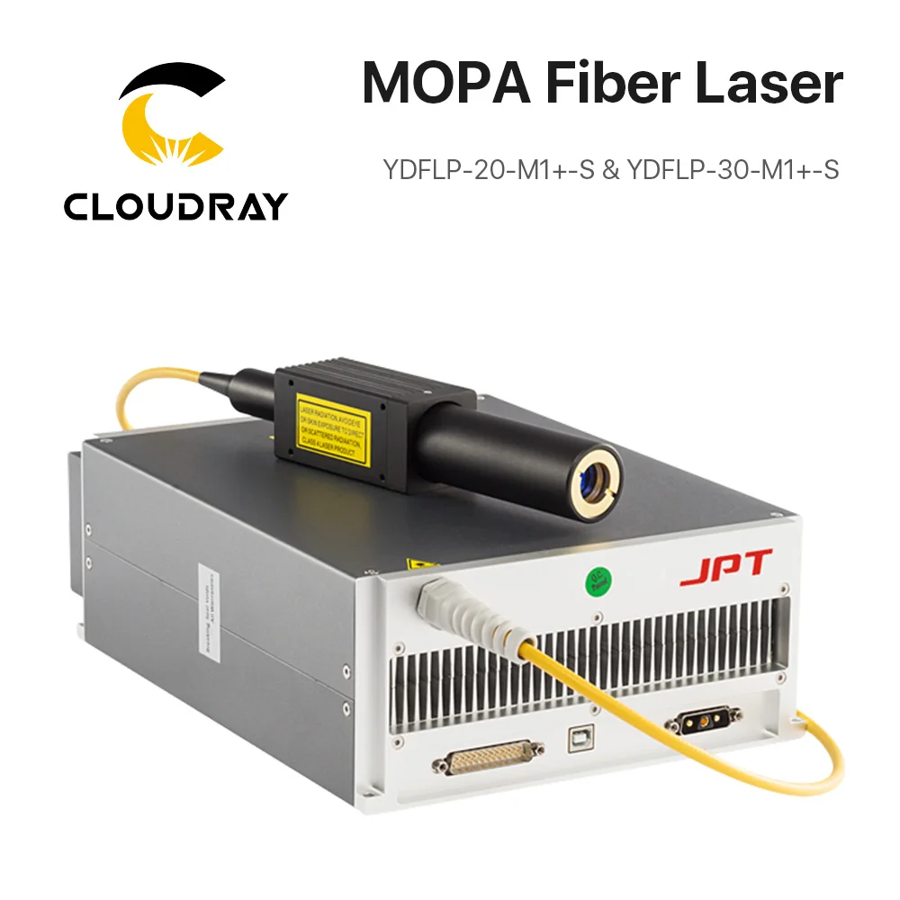 Волоконный лазерный модуль шириной импульса Cloudray JPT MOPA 20 Вт 30 YDFLP M1 + S и