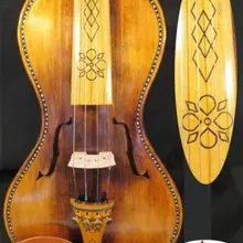 Копия старого готового барокко Стиль песня маэстро скрипка 4/4, мощный звук#10423