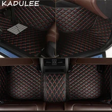 Kadulee искусственная кожа автомобильные коврики для peugeot 307 206 308 308S 407 207 406 408 301 508 5008 2008 3008 4008 RCZ автомобильные аксессуары