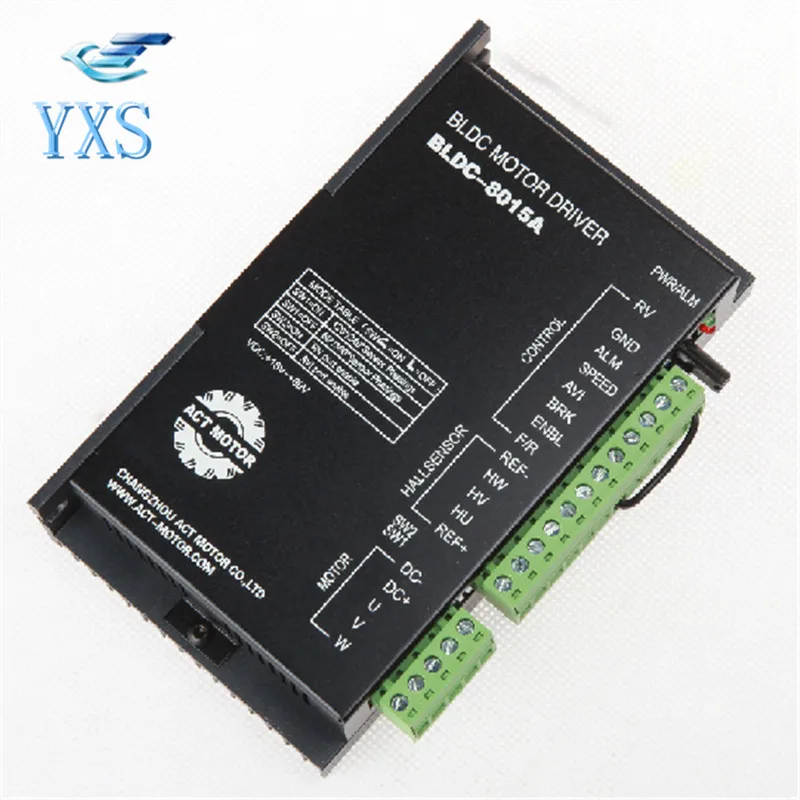 

BLDC-8015A DC 24- DC 50V Brushless Motor Driver ACT Motor Brushless DC Motor Driver