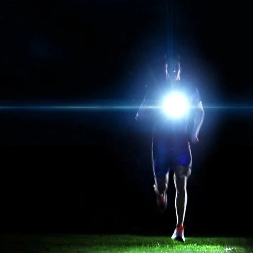 

Outdoor Sport Running Lights Q5 LED Night Running Flashlight Warning Lights USB Charge Chest Lamp NEW Hot