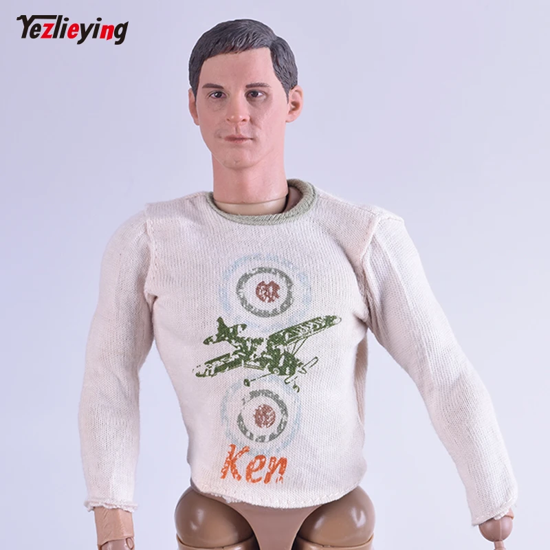 1:12 Long Sleeve T-shirt Garment Clothes Fit 6/" Male Soldier Action Figure Body