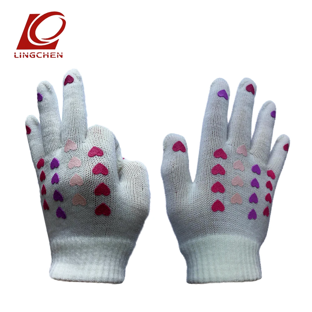 

New Knit wool gloves warm boys girls kids children Popular Stretch Full Finger Jacquard weave Mittens Hot Sales Autumn winter