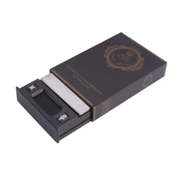

2017 New Mini pocket scale 200/0.01g Cigarette Case Style Scale Digital Pocket Scales Cigarette Pack Digital Jewelry Scale 5PCS