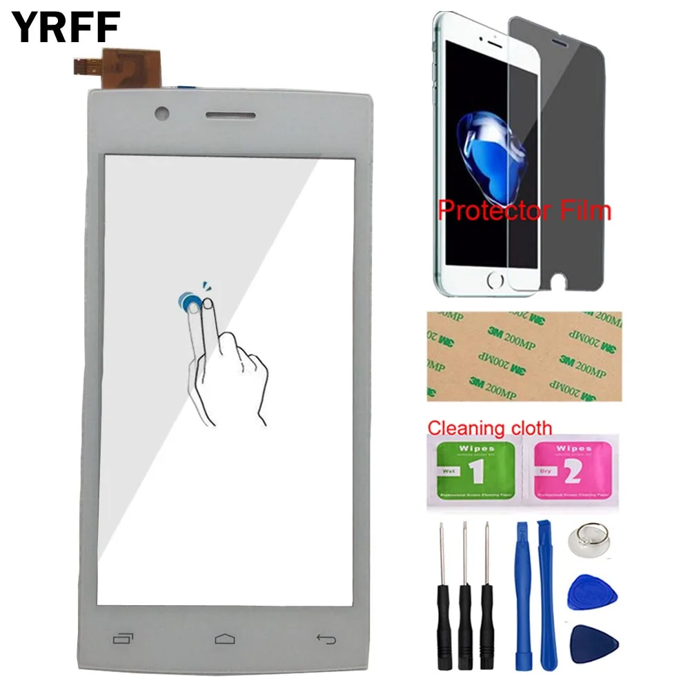 Панель сенсорного экрана YRFF 4 5 ''для Fly FS451 FS 451 панель с дигитайзером переднее