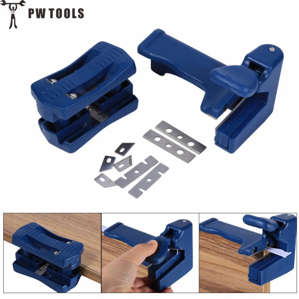 Woodwork Edge Trimmer Double Edge Trimmer Machine Set Wood Head and