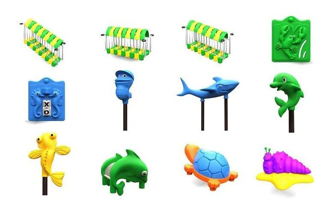 US $120.00 amusement outdoor/indoor playground replacement plastic roofplay structure plastic accessories