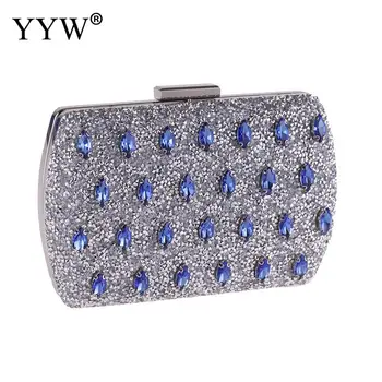 

Small Purse Women Rhinstone Evening Bag Wedding Party Clutch Glitter Crossbody Shoulder Bags For Female 2019 New Fashion