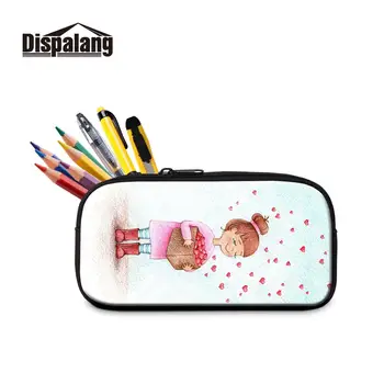 

Pink Colors Wholesale Cosmetic Cases Converse Bags for Boys Fashion Pen Bag Cute Owl Printed Zippered Pencil Set for office