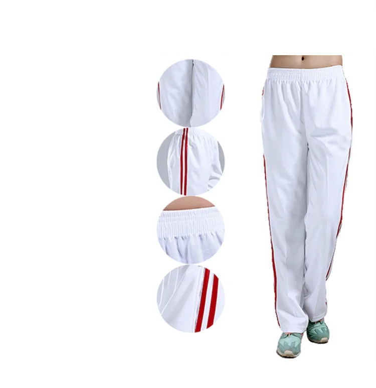 Летние мужские повседневные корейские шелковые спортивные штаны ...