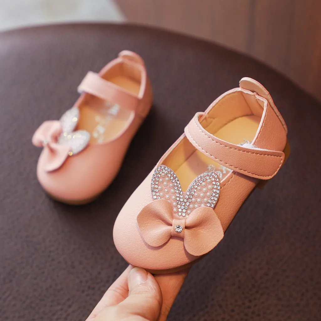 Сандалии для девочек; для малышей; для маленьких девочек; с кристаллами; с бантом; шикарная обувь для принцессы сандалии; buty dla dziewczynki