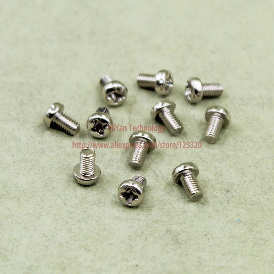 

(100pcs/lot) Hardware M3x5MM Head Screw Round Head Screw Bolts For M3 Standoff