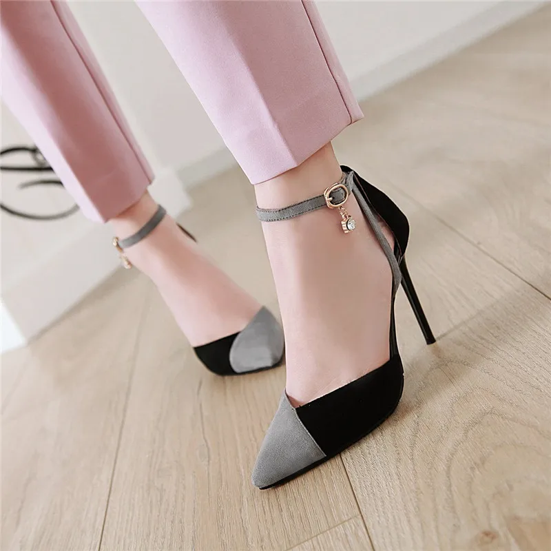 ASUMER/ г., новые модные туфли-лодочки женская обувь разноцветные туфли на высоком каблуке с острым носком пикантные женские свадебные туфли