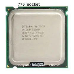 Intel Xeon x5470 LGA775 Процессор процессор (3.33 ГГц/LGA771/12 МБ L2 Кэш/4 ядра/ФСБ 1333) scoket 771 до 775 Процессор гарантия 1 год