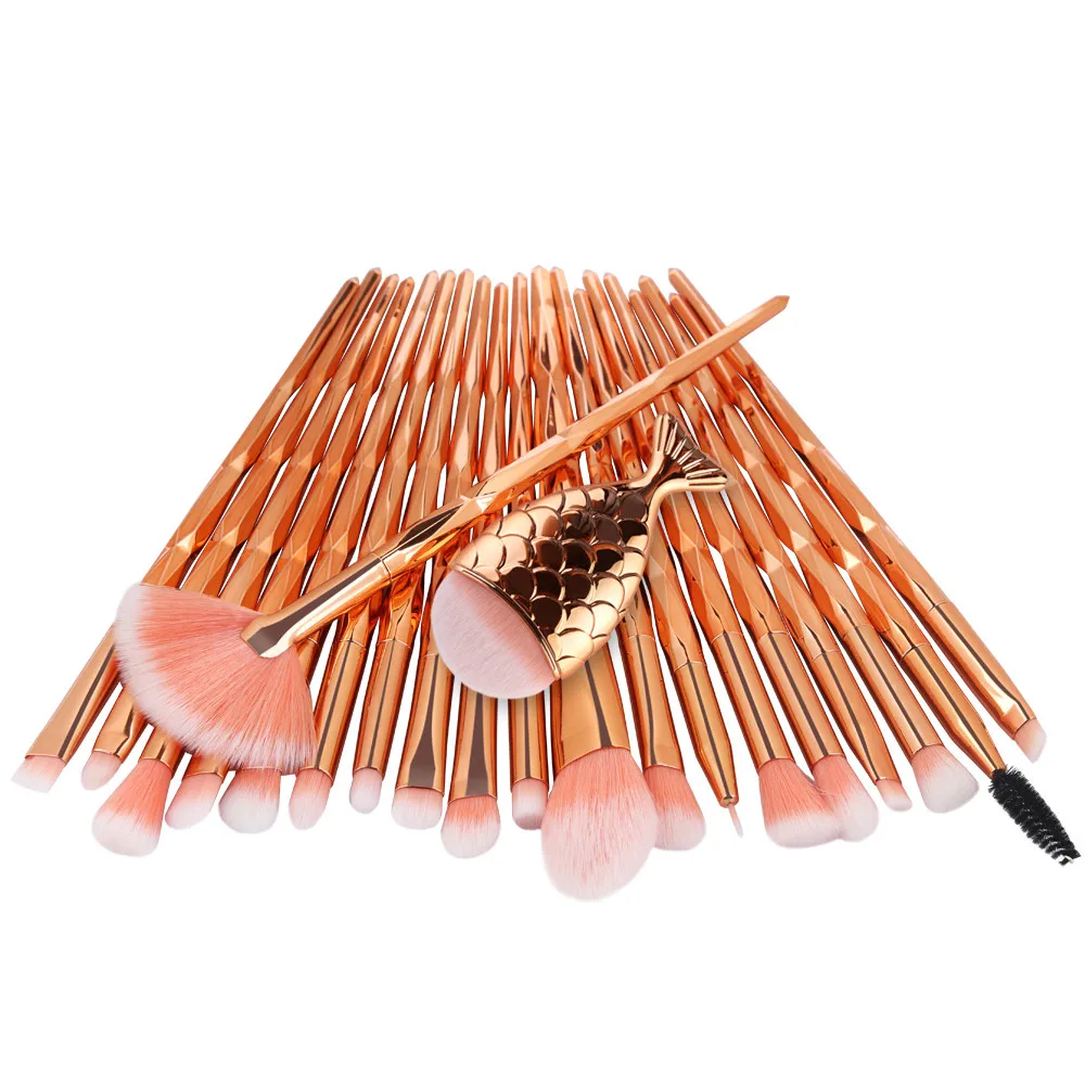 

Hot Professional 21PCS/Set Makeup Brush Sets Eyebrow Eyeliner Blush Concealer Foundation Cosmetic Brushes Tool Pincel Maquiage