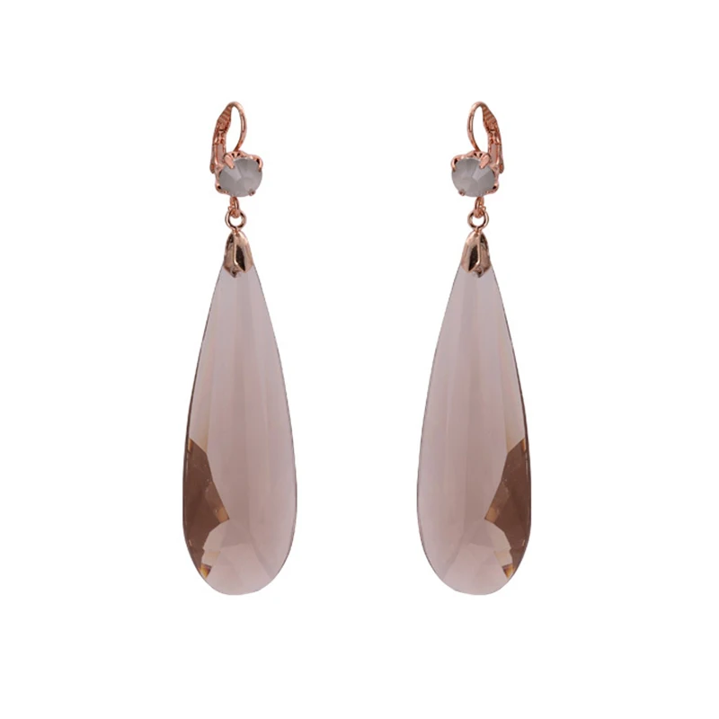 HONGYE женские длинные висячие серьги с кристаллами простой дизайн 2020|drop earrings|earrings