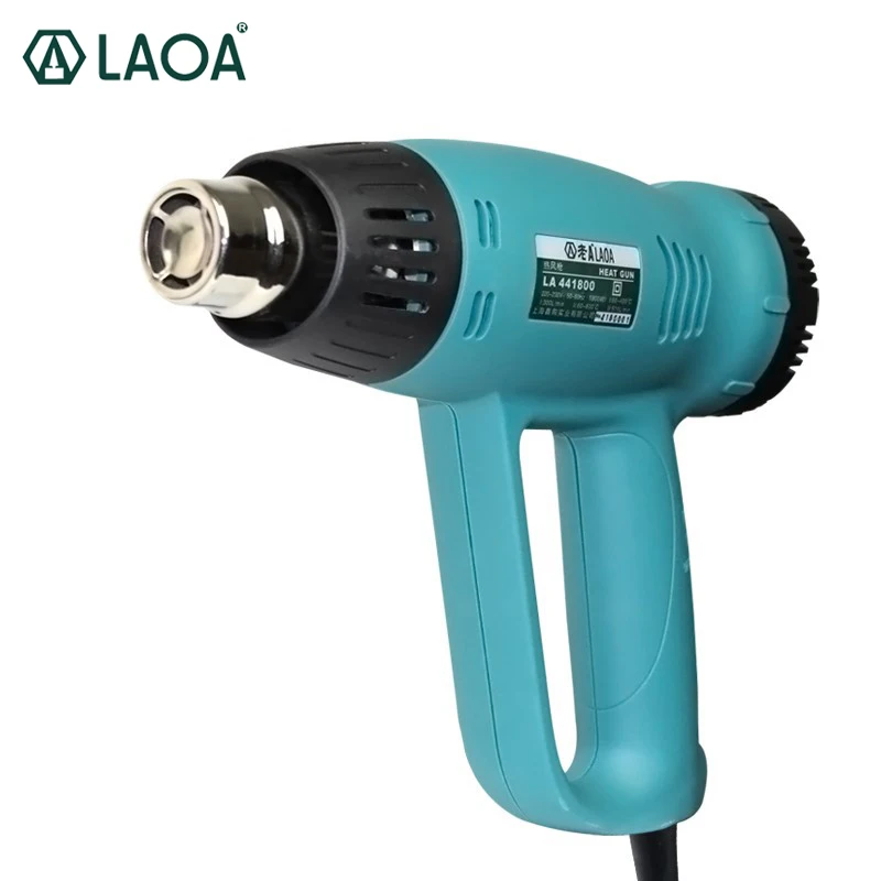 LAOA Industrial Grade Heat Gun 1800W Temperature Adjustable Hot Air Gun